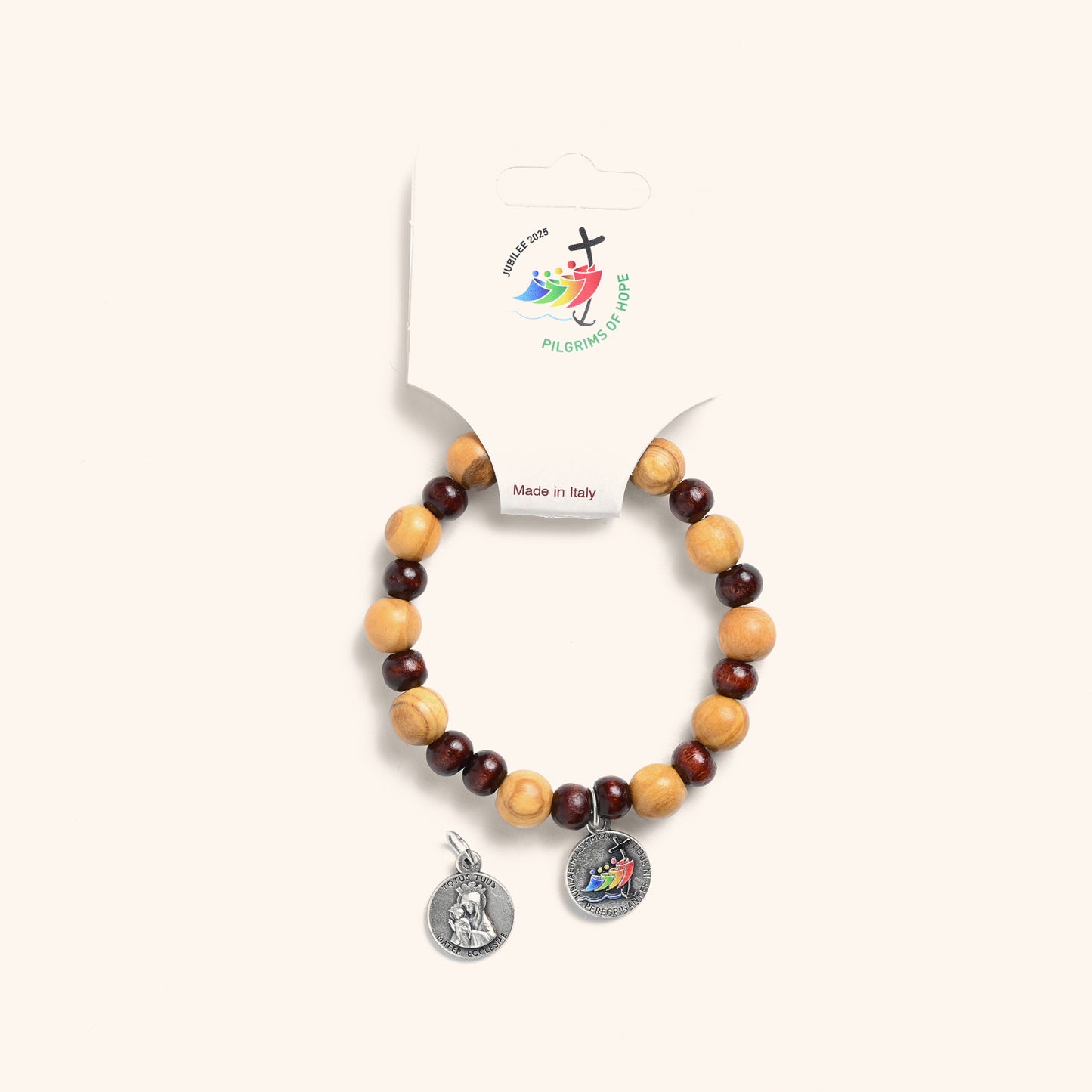 Bracelet en Bois d'Olivier Jubilé 2025