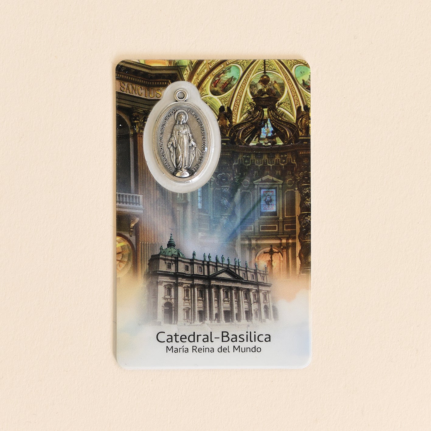 Carte prière Cathédrale Marie Reine du Monde