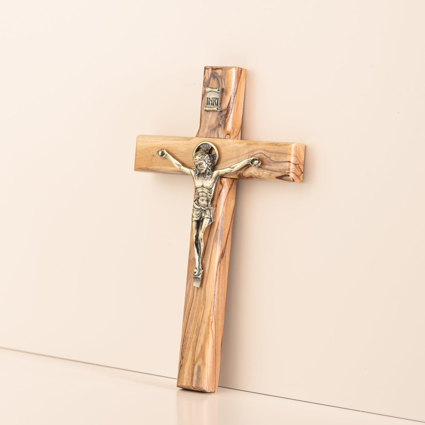 Crucifix finition bronze