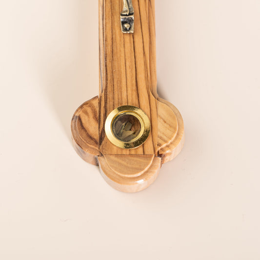 Crucifix avec Souvenirs de Terre Sainte