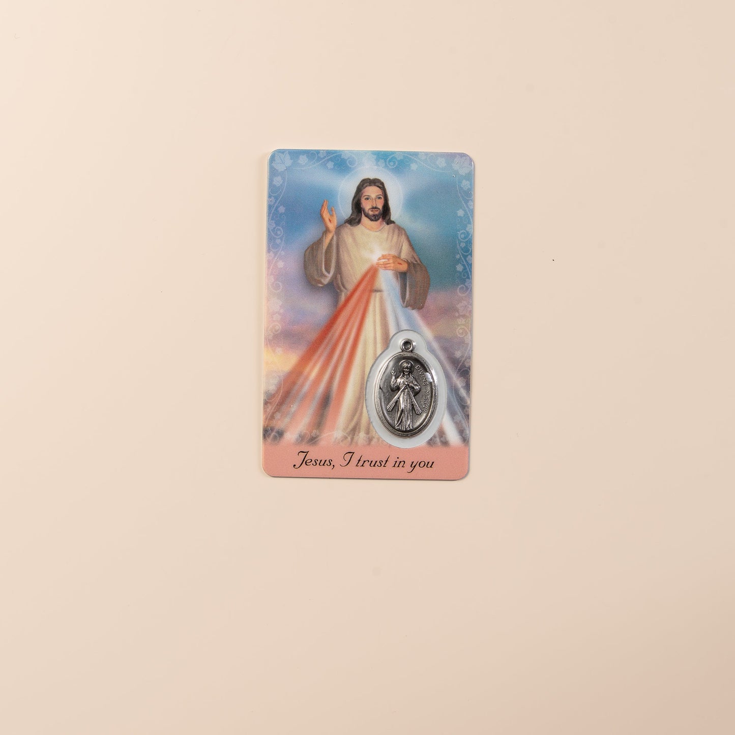 Carte prière de la Miséricorde Divine