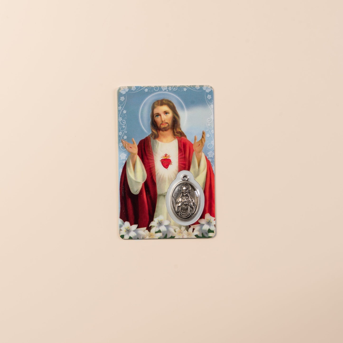 Carte prière au Sacré-Coeur de Jésus