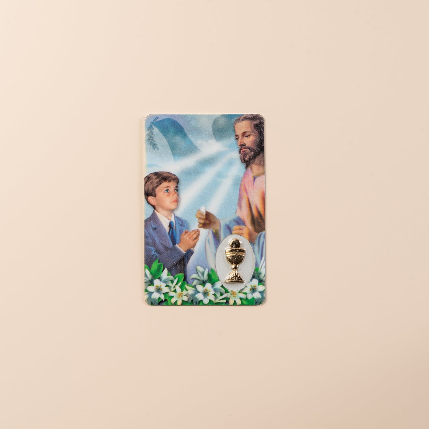 Carte prière Première Communion