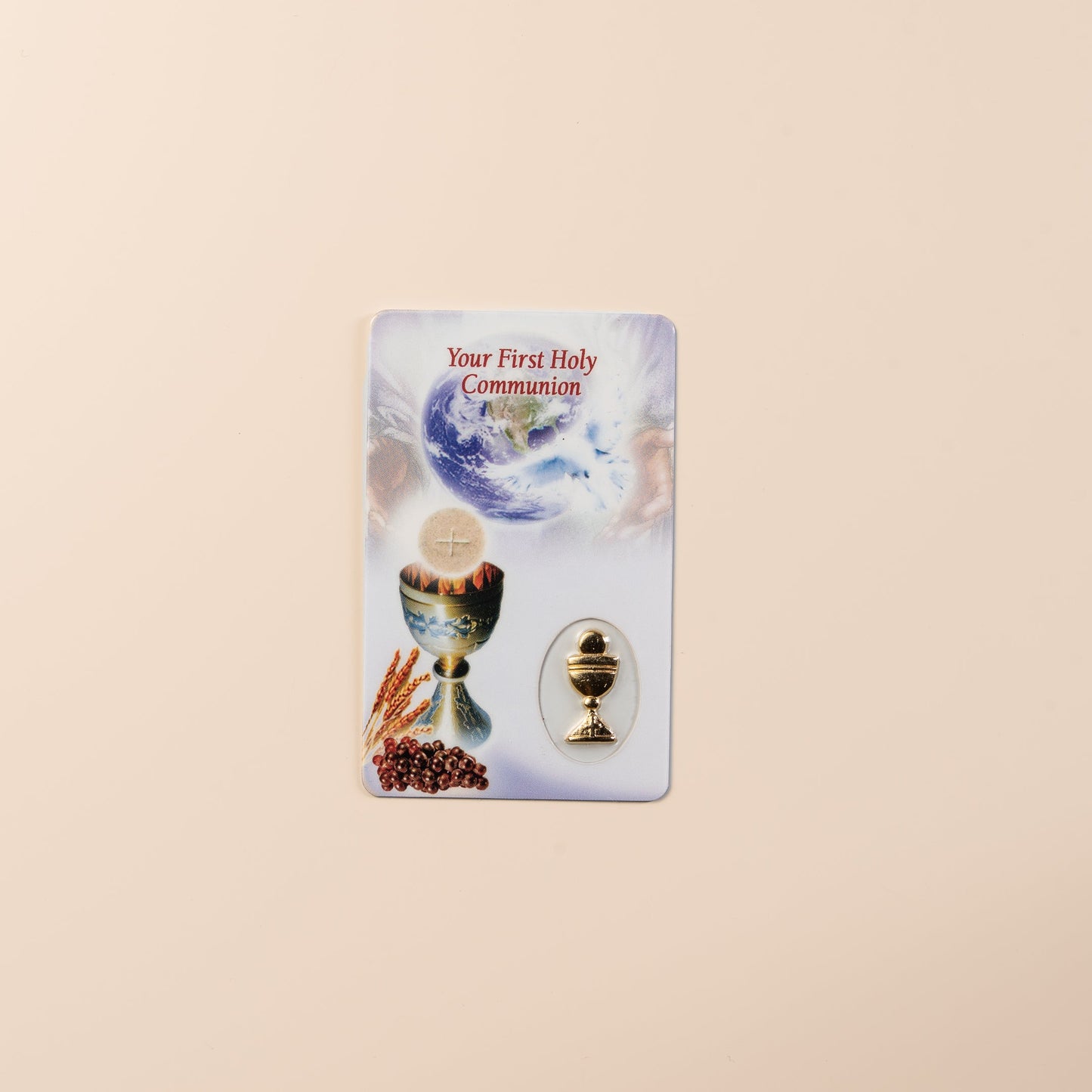 Carte prière Première Communion