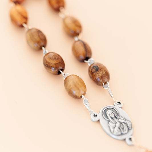 Dizainier en bois d'olivier