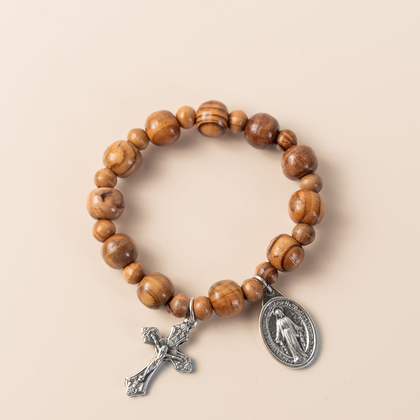Bracelet en bois d'olivier