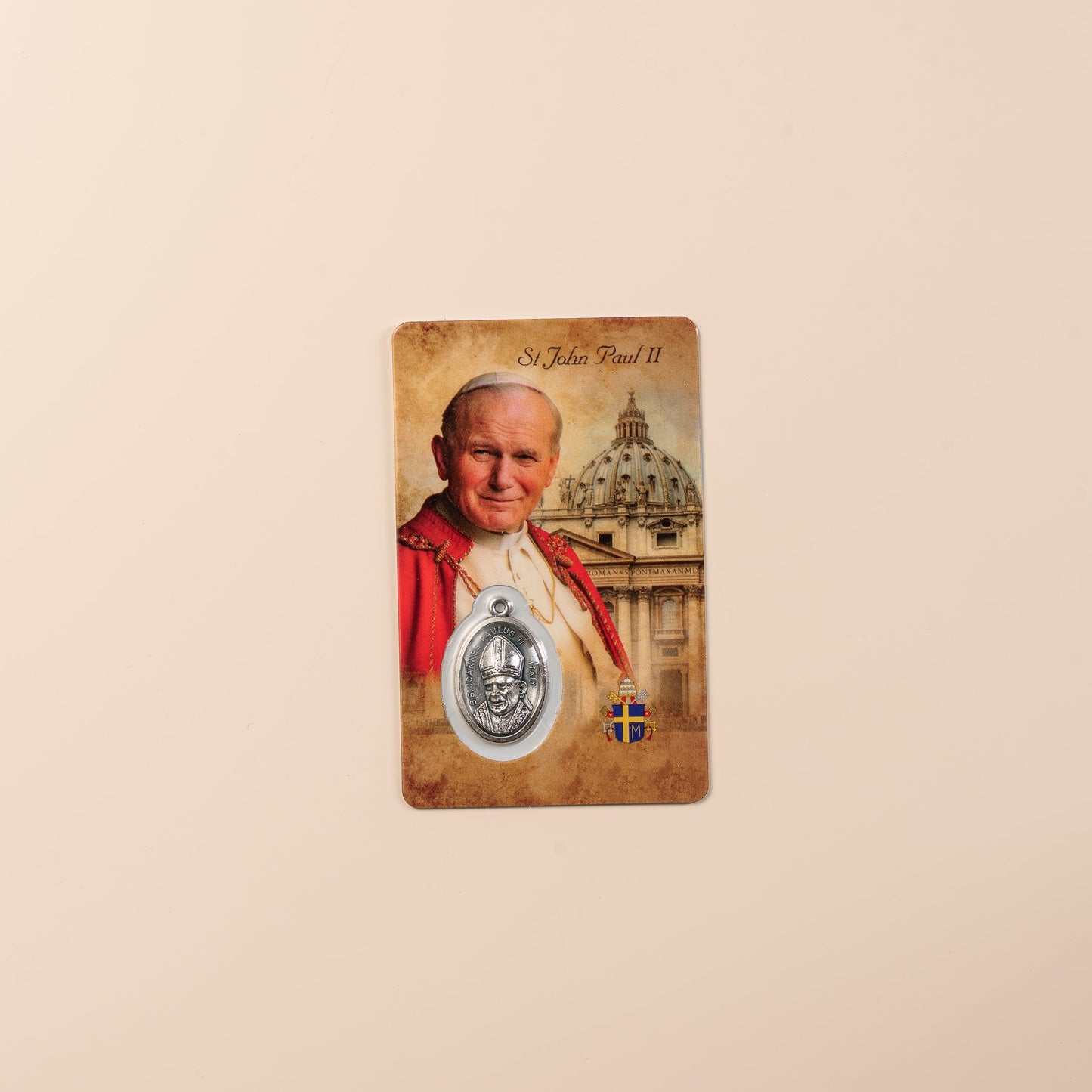 Carte prière Saint-Jean Paul II