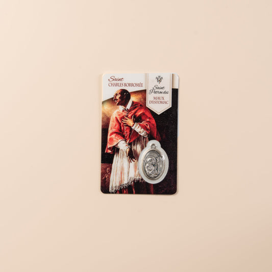 Carte prière pour l'obésité et troubles digestifs