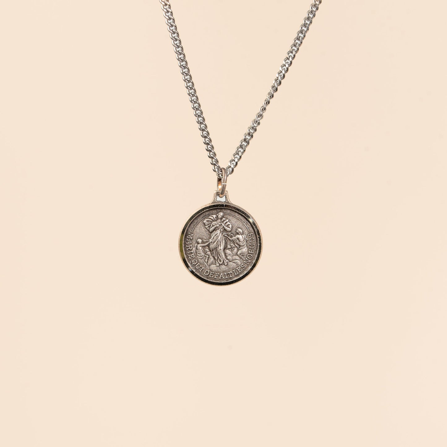 Pendentif Médaille de Marie qui défait les noeuds