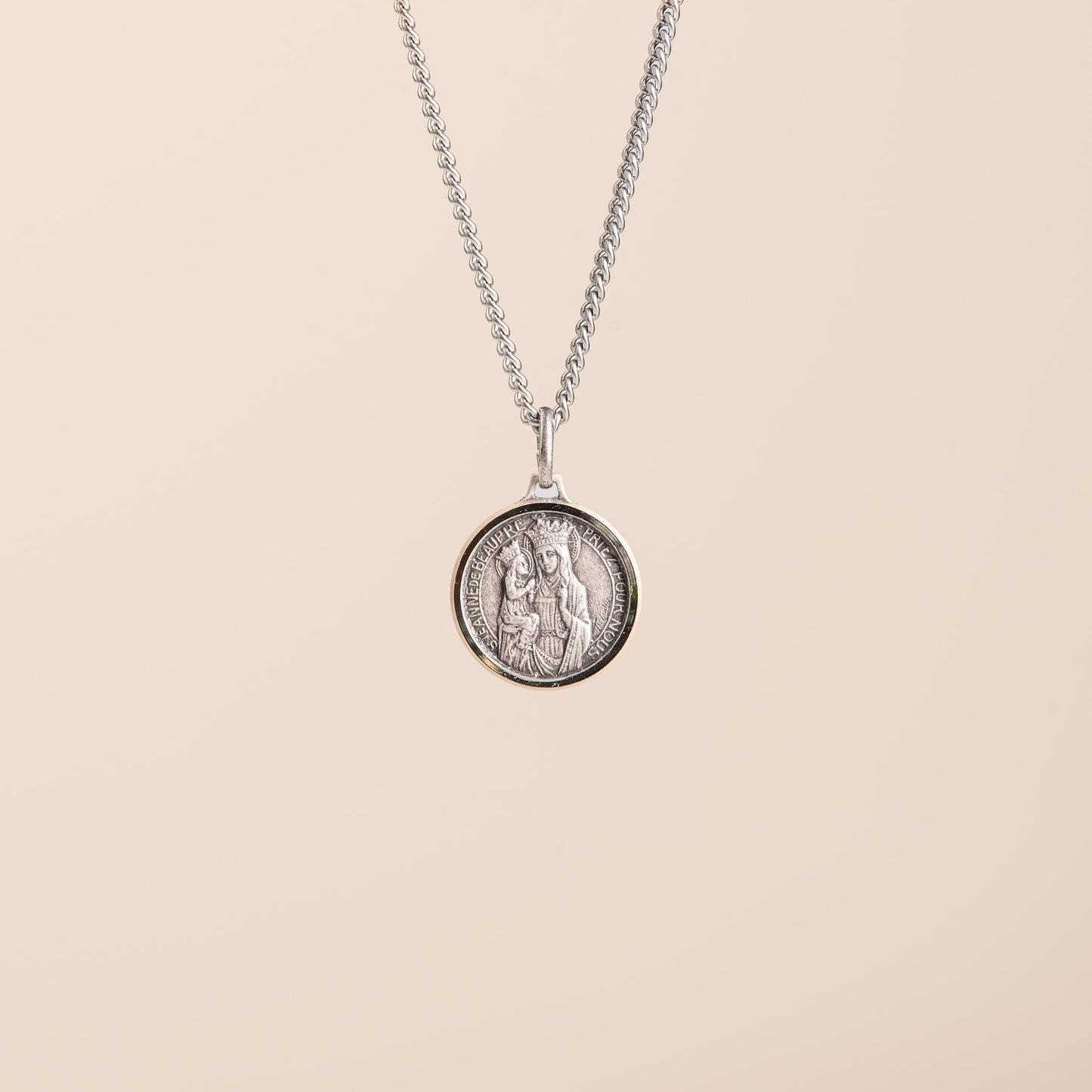Pendentif Médaille Sainte-Anne-de-Beaupré