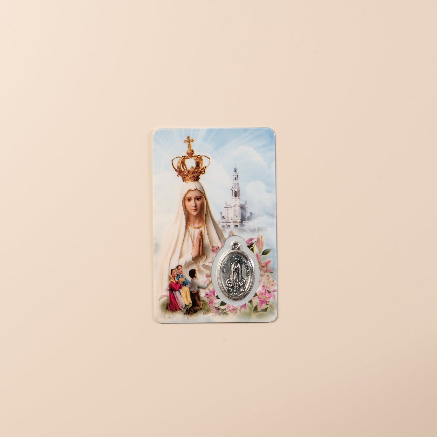 Carte prière à Notre-Dame de Fatima
