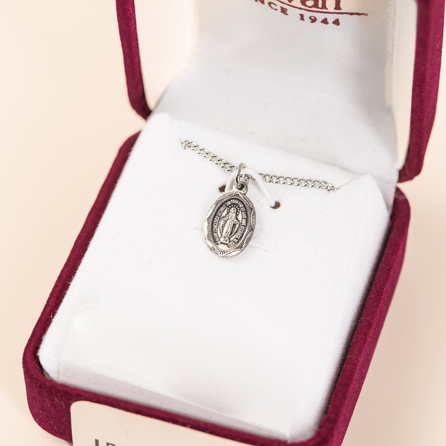 Pendentif Médaille Miraculeuse sterling