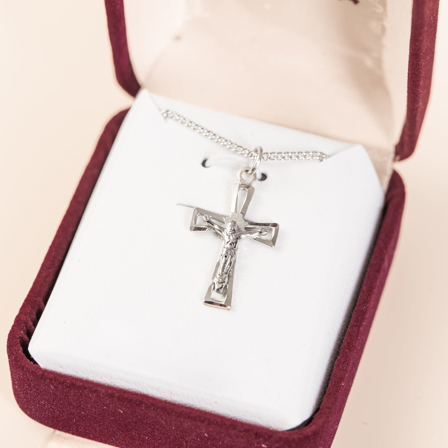 Pendentif Crucifix sterling