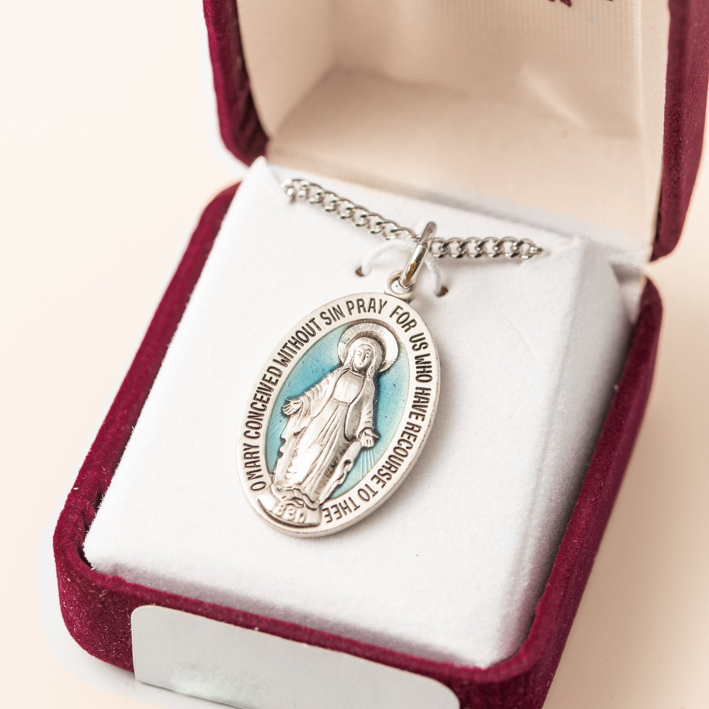 Pendentif Médaille Miraculeuse sterling