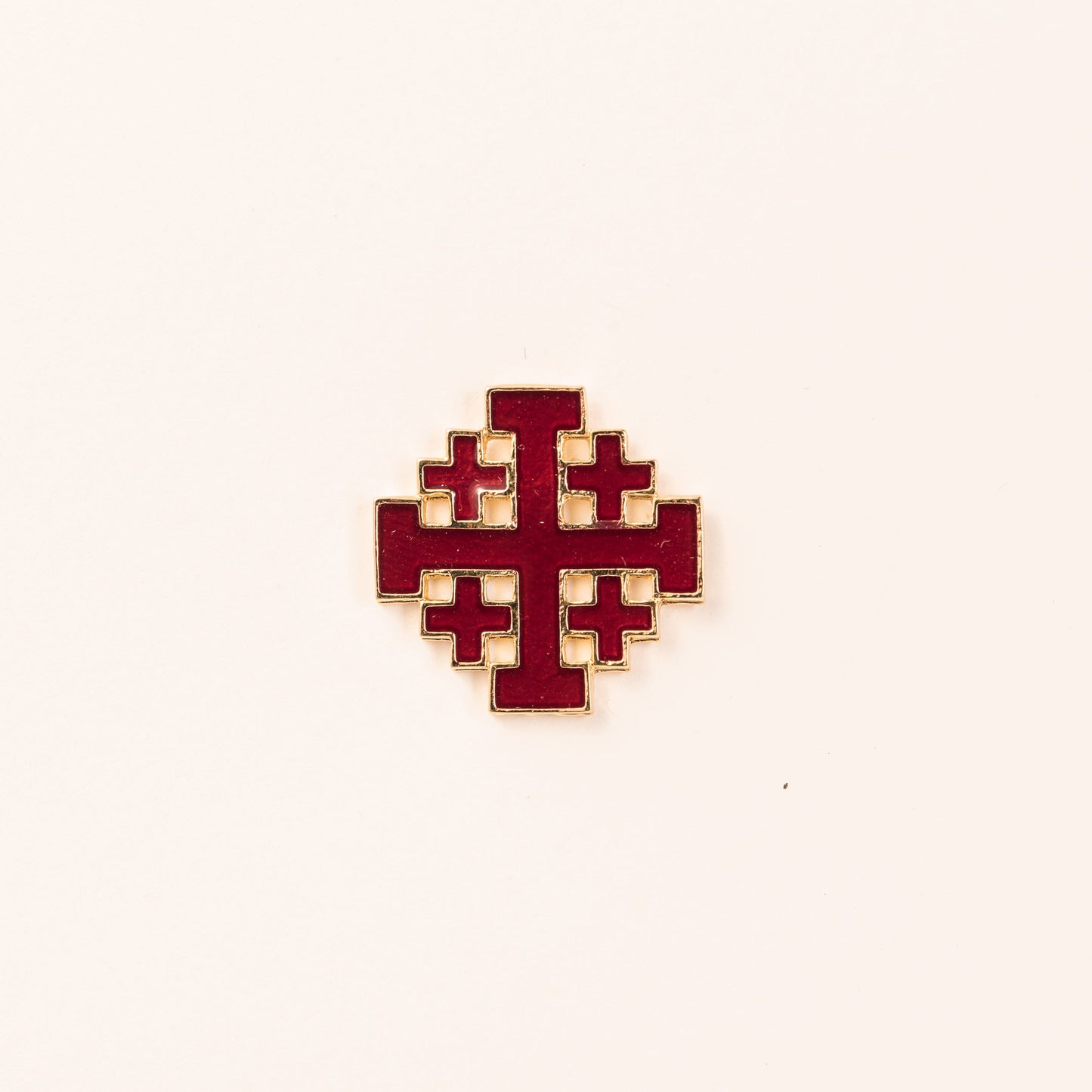 Épinglette Croix de Jérusalem