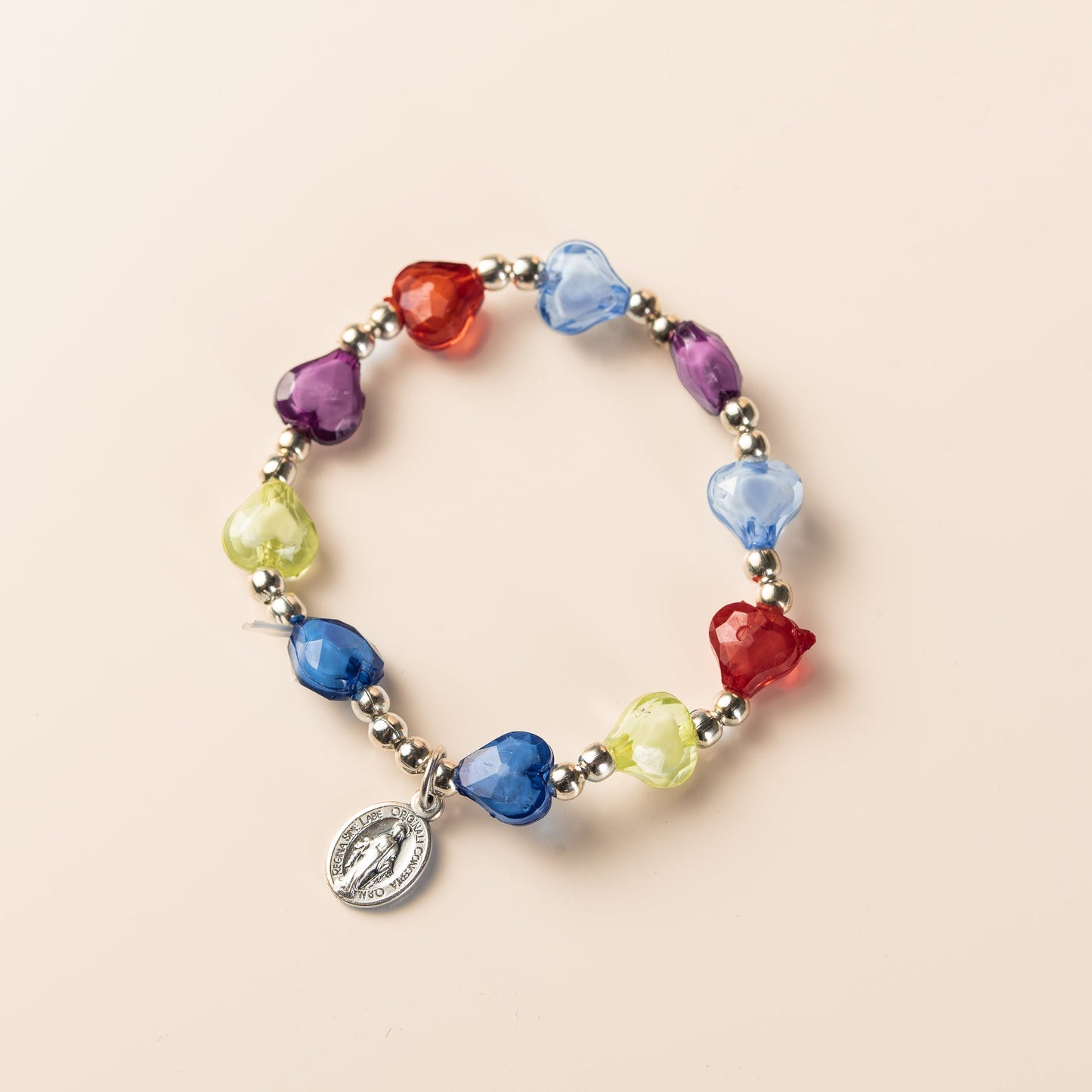 Bracelet en forme de coeurs