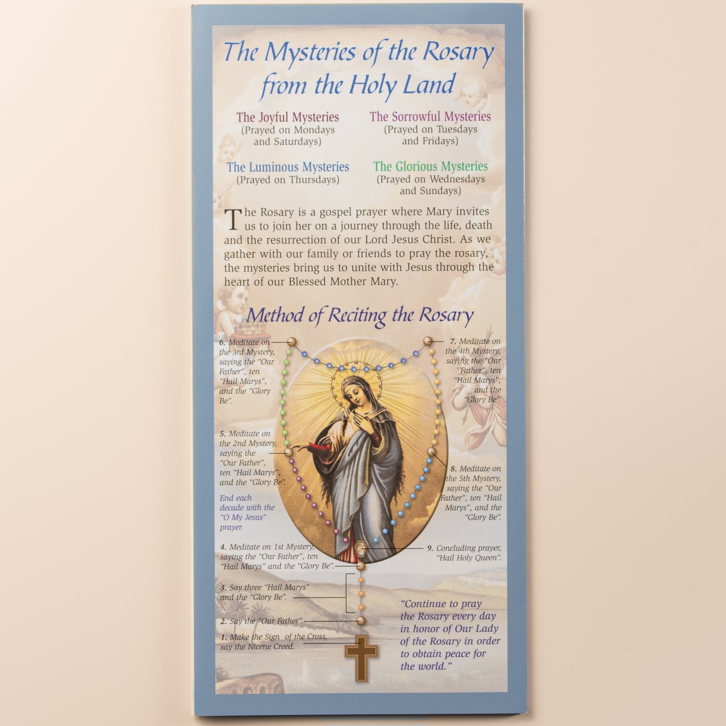 Prières Les Mystères du Rosaire