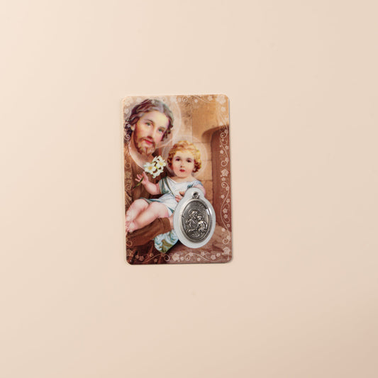 Prayer card to Saint Joseph of Nazareth