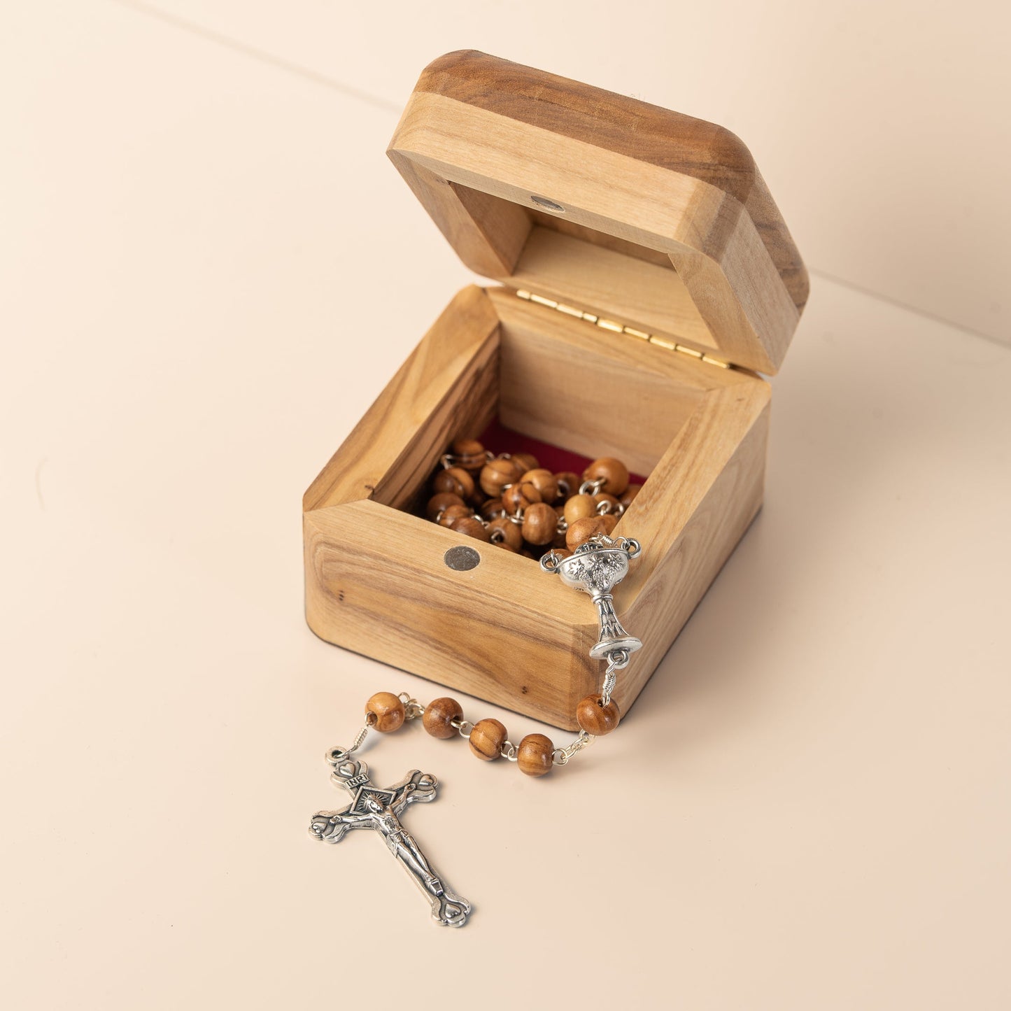 Rosary and First Communion Box