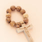 Wooden decade rosary