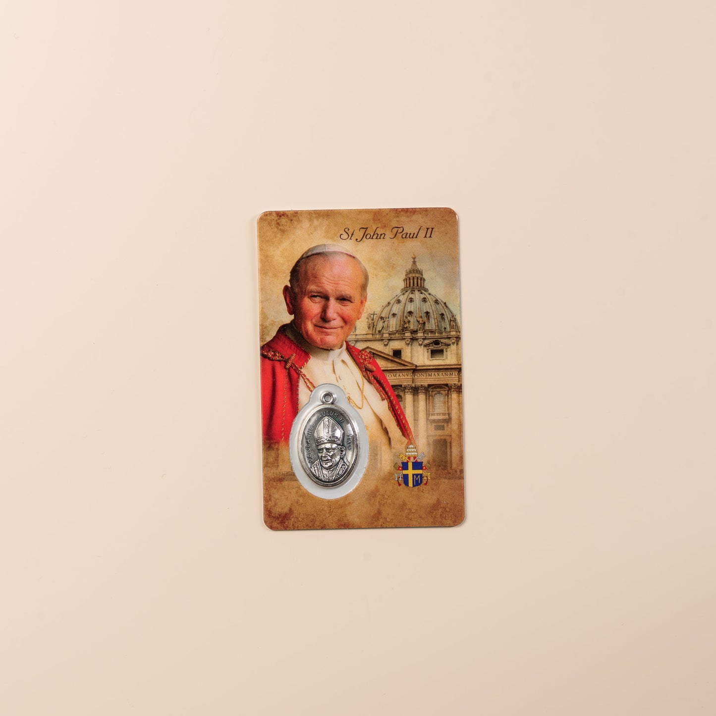 Saint John Paul II prayer card