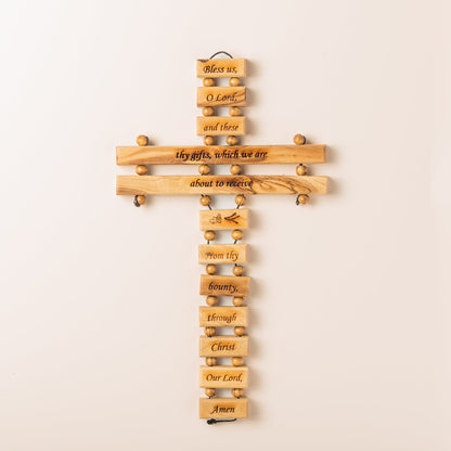 Mealtime Blessing Cross