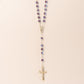 Birthstone crystal rosary